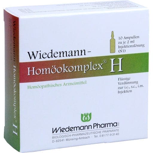 WIEDEMANN homeocomplex H ampoules - UKDorf