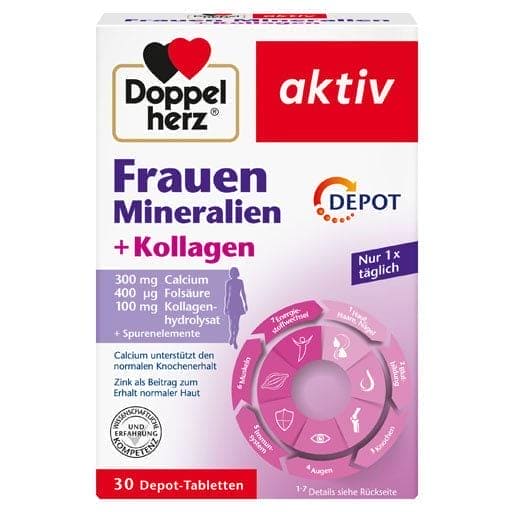Women Minerals + Collagen Depot Tablets - UKDorf