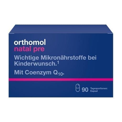 Women's health, fertility, sexual reproduction, ORTHOMOL Natal pre - UKDorf