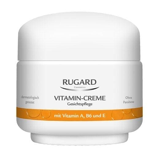Wrinkles, How to care for facial skin, premature skin aging, RUGARD vitamin cream facial care - UKDorf