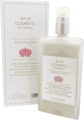 Zeolite Lotion, allantoin, panthenol, shea butter, aloe vera extract, menthol - UKDorf