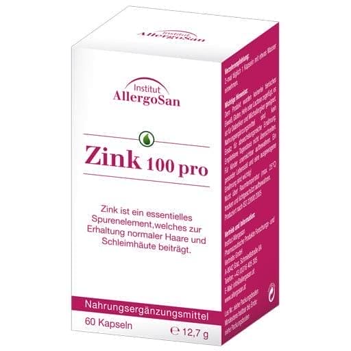 Zinc 100 PRO, Zinc benefits - UKDorf