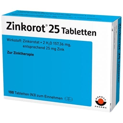 Zinc orotate, zinc orotate benefits, ZINKOROT 25 mg tablets - UKDorf