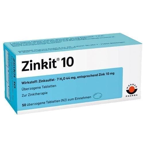 ZINKIT 10, zinc sulfate, zinc deficiency, zinc supplement - UKDorf