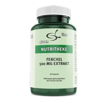 11 A Nutritheke Fenchel 500 Mg Extract Capsules 60 Pack