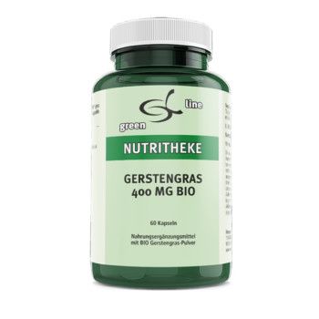 11 A Nutritheke Gerstengras 400 mg Bio Capsules 60