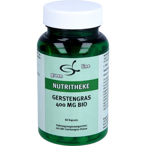11 A Nutritheke Gerstengras 400 mg Bio Capsules 60