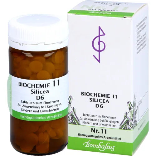 silicic acid Bombastus Biochemistry 11 Silicea D 6 tablets
