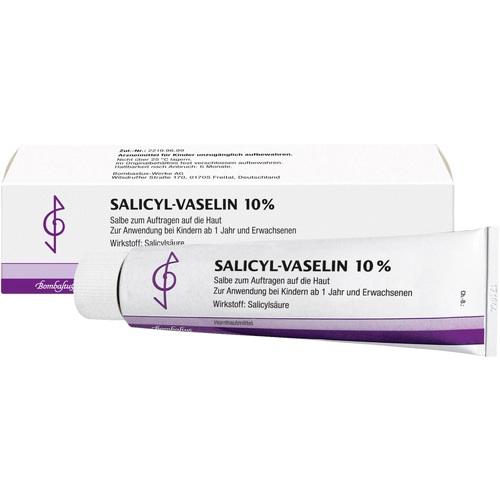 hyperkeratosis, Corns (Clavus), Calluses (calluses) SALICYL VASELINE 10% ointment 100 ml - 3
