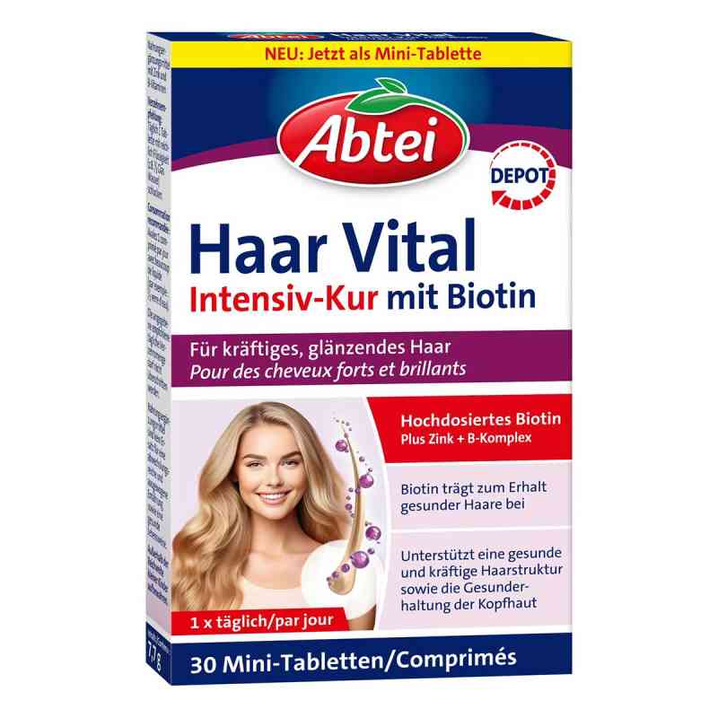 ABTEI Hair Vital Intensive Treatment VEGAN Tablets NEW