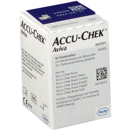 ACCU-CHEK Aviva Test Strips - UKDorf 