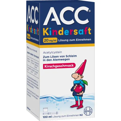 ACC children's juice, n-acetylcysteine Hexal