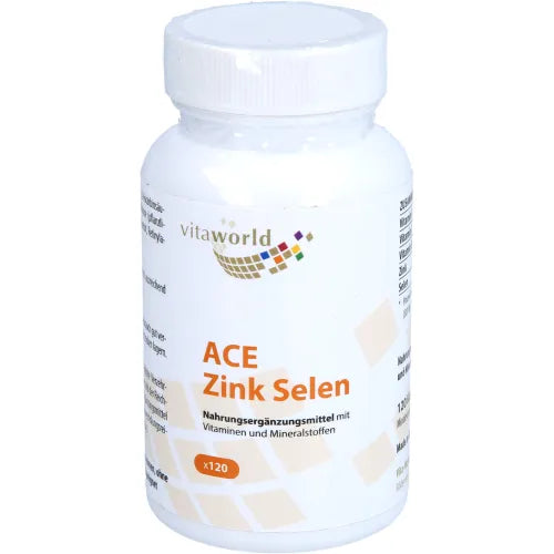 ACE Zinc Selenium Capsules 120 count