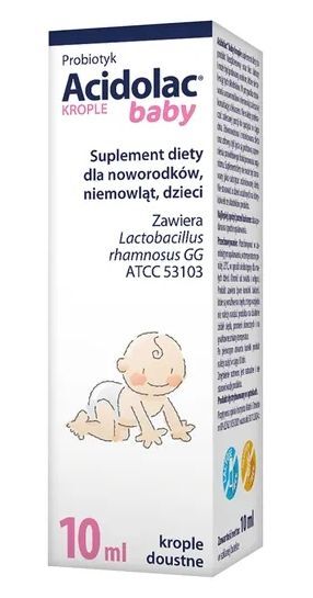 ACIDOLAC BABY oral drops 10ml, baby dropping