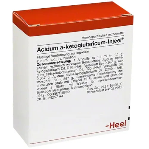 ACIDUM ALPHA-KETOGLUTARICUM Injeel ampoules - UKDorf 