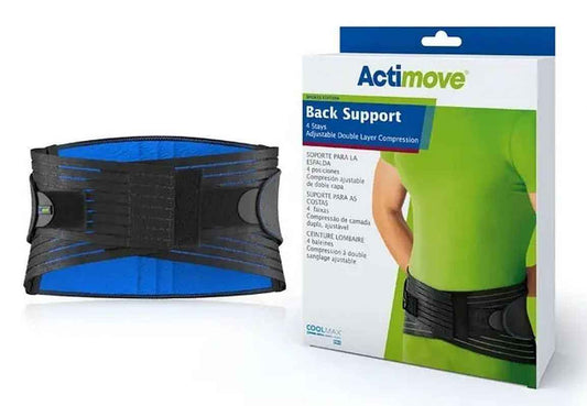 Back Support 4 Stays Lumbar-sacral brace size S