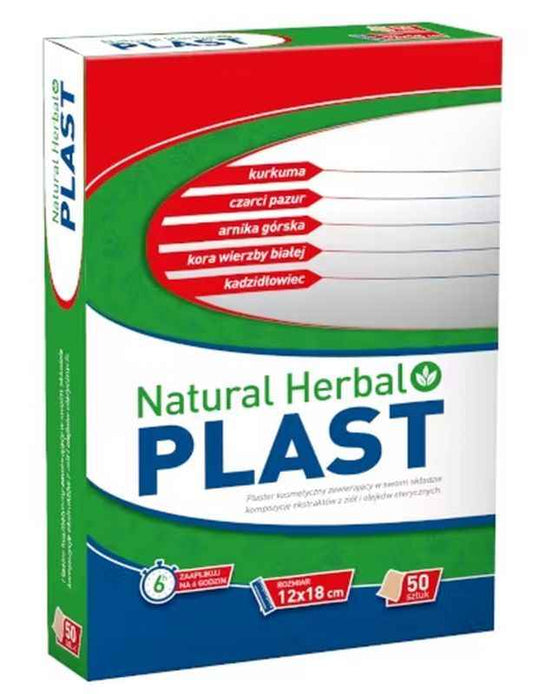 ACTUS PHARMA Natural Herbal Plast Herbal plaster 12x18 cm