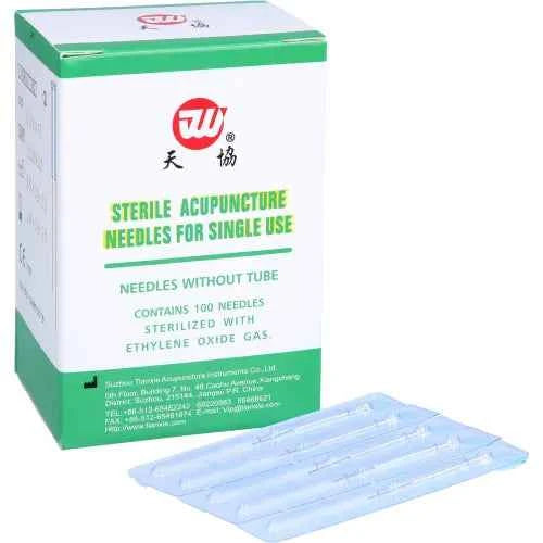 ACUPUNCTURE NEEDLES Tianxie 0.20x13mm ster. 100 pieces