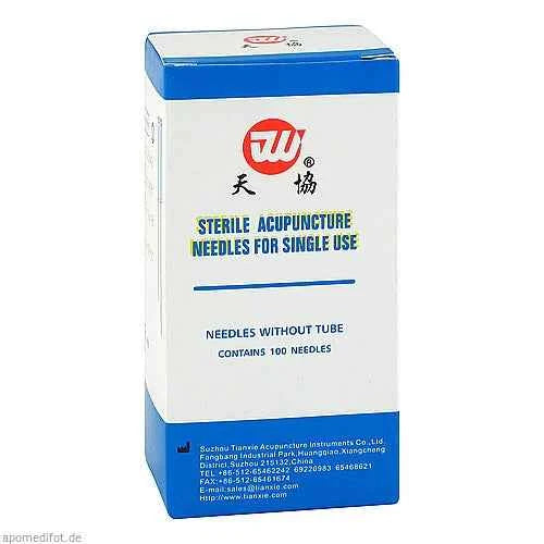 ACUPUNCTURE NEEDLES Tianxie 0.25x40mm ster. 100 pieces