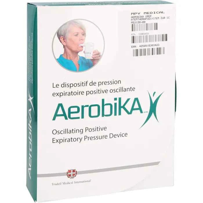 AEROBIKA OPEP respiratory therapy device for loosening mucus