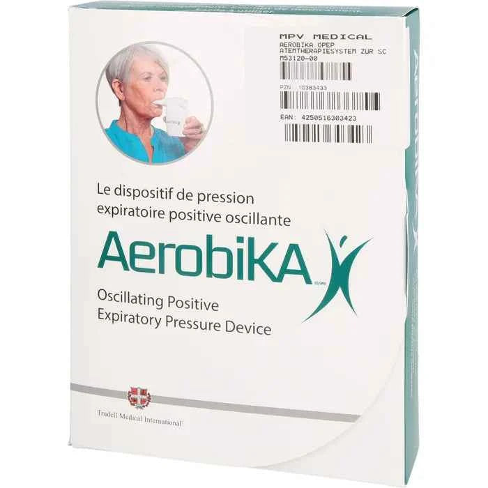 AEROBIKA OPEP respiratory therapy device for loosening mucus