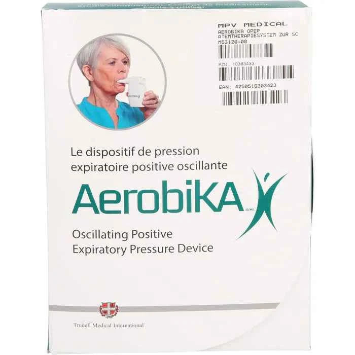 AEROBIKA OPEP respiratory therapy device for loosening mucus