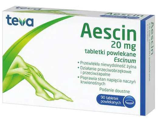 AESCIN x 90, treatment of edema