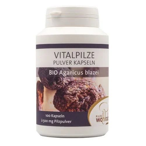 AGARICUS BLAZEI Organic Powder Capsules - UKDorf 