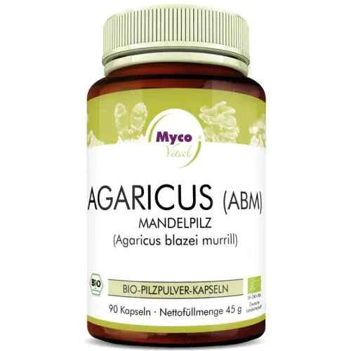 AGARICUS blazei murrill ABM Organic Mushroom Powder Capsules