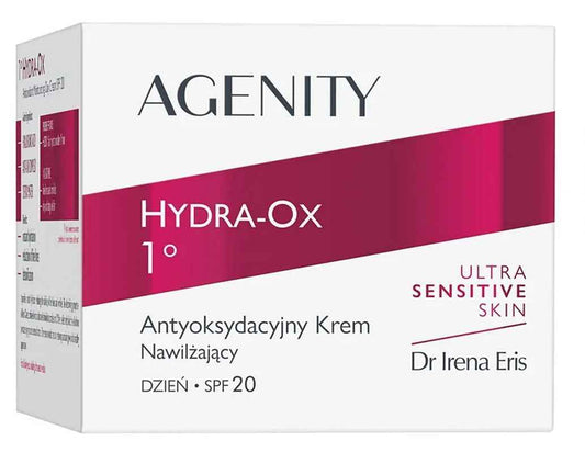 AGENITY HYDRA-OX 1° Antioxidant Moisturizing Cream SPF 20 50 ml