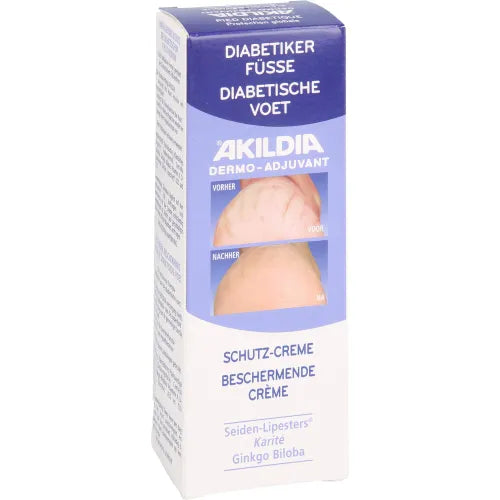 AKILDIA diabetic foot cream, foot protection