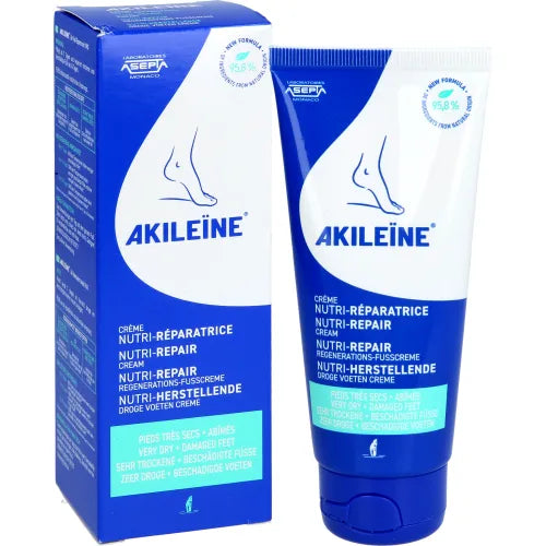 AKILEINE Nutri-Repair regeneration foot cream 100 ml