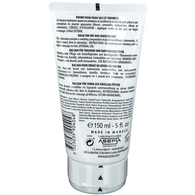 AKILEINE Phyto Balsam for sensitive feet 150 ml
