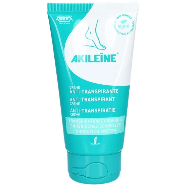 AKILEINE anti-perspirant foot cream 75 ml