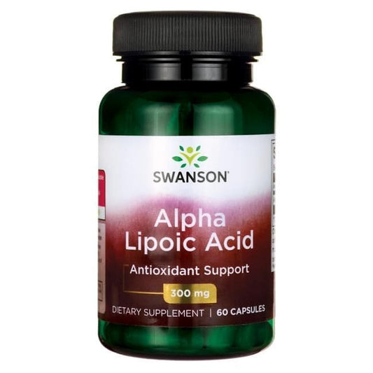 ALA Alpha Lipoic Acid 300 mg capsules x 60
