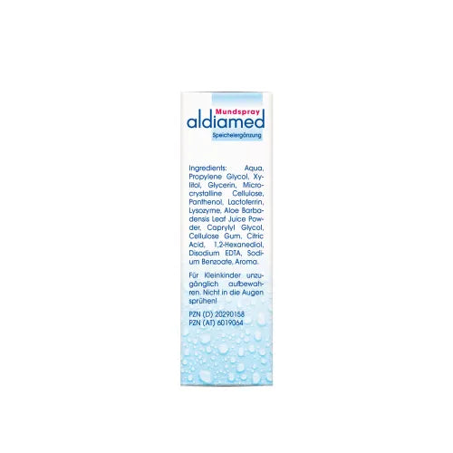 ALDIAMED Oral Spray for Saliva Supplementation, Value Pack 4 x 50 ml