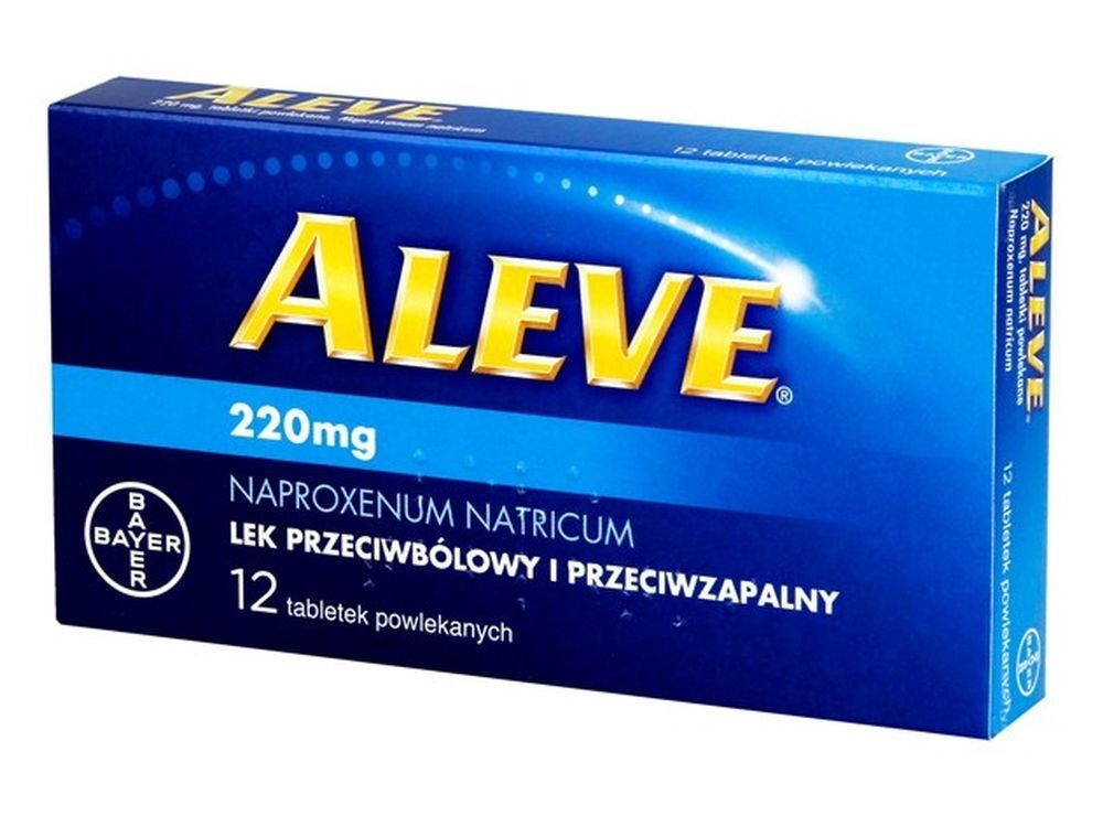Joint pain and fever - ALEVE x 12 tablets