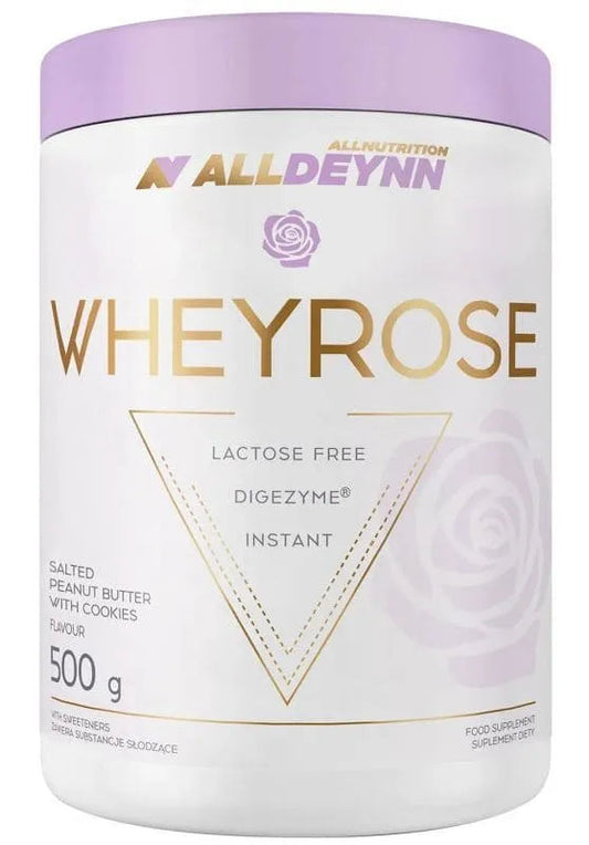 ALLDEYNN WheyRose Salted Peanut Butter with Cookies 500 g - UKDorf 