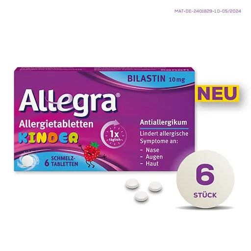 ALLEGRA Allergy Tablets Children 10 mg - UKDorf 