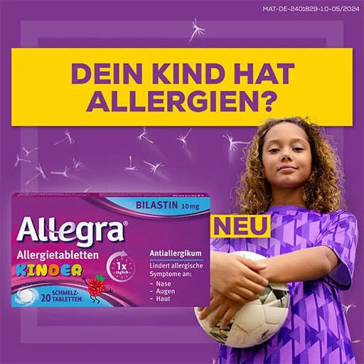 ALLEGRA Allergy Tablets Children 10 mg - UKDorf 