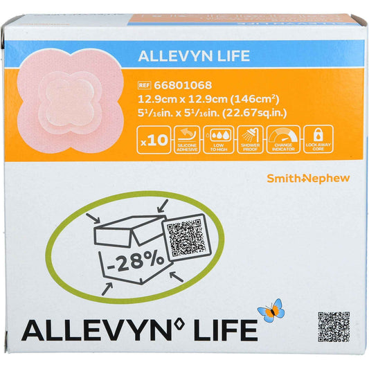 ALLEVYN Life 12.9x12.9 cm silicone foam dressing