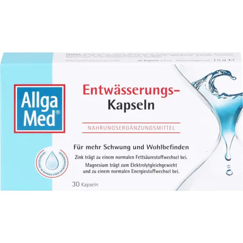 ALLGA MED drainage capsules, For more energy and well-being