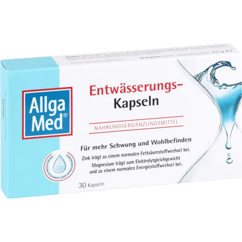 ALLGA MED drainage capsules, For more energy and well-being