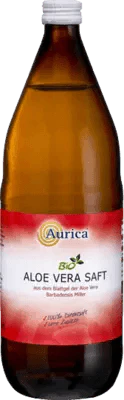 ALOE VERA JUICE Organic 100%, vegan,no additives - UKDorf 