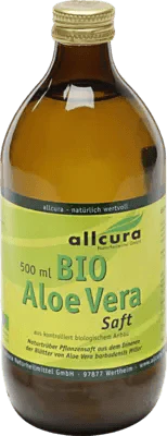 ALOE VERA JUICE Organic, Aloe vera barbadensis Miller - UKDorf 