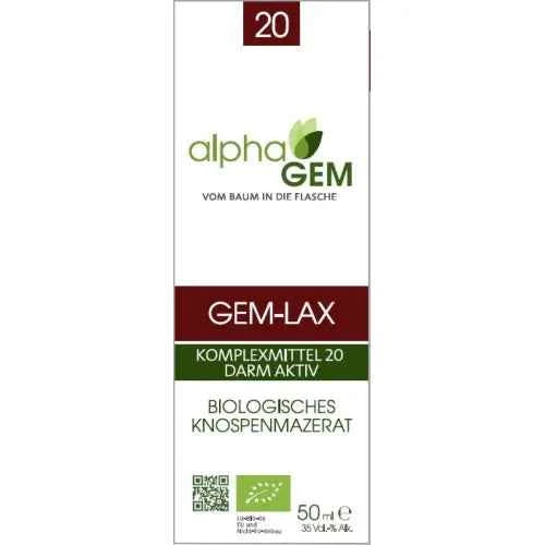 ALPHAGEM GEM Lax GC20 Intestinal Active Drops 50 ml
