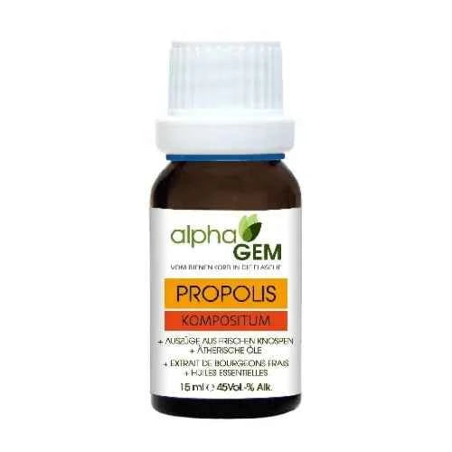 ALPHAGEM Propolis Composite Organic Drops 15 ml