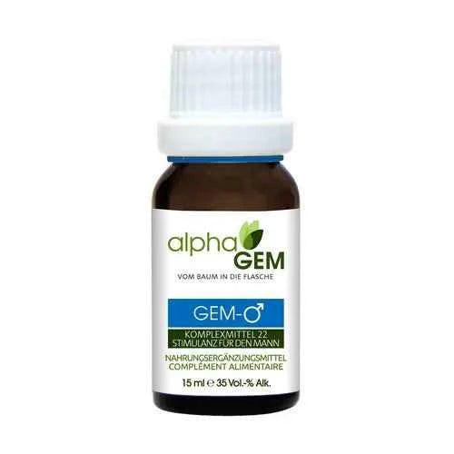 ALPHAGEM GEM Men GC22 Stimulant fd Mann Drops