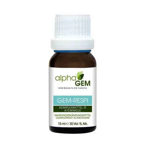 ALPHAGEM GEM Respi GC15 respiratory drops