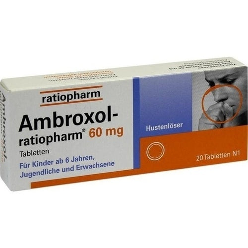 AMBROXOL ratiopharm 60 mg Expectorant Tablets 20 tablets